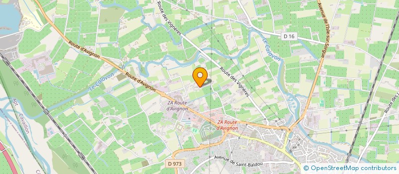 localisation de l'entreprise MAISON BERALIS  CAVAILLON