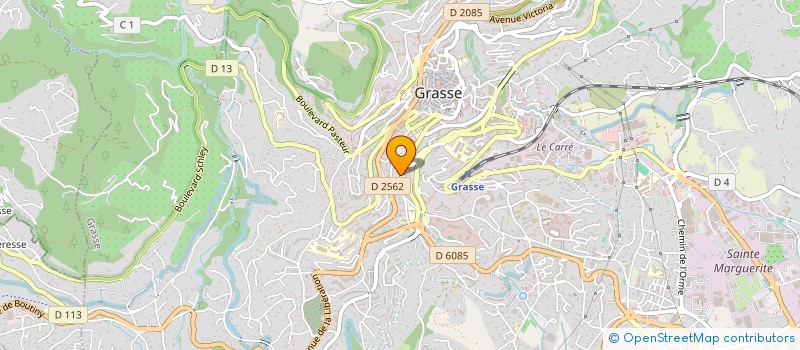 localisation de l'entreprise MAISON BERNARD  GRASSE