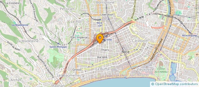 localisation de l'entreprise MAISON BERNARDI à NICE