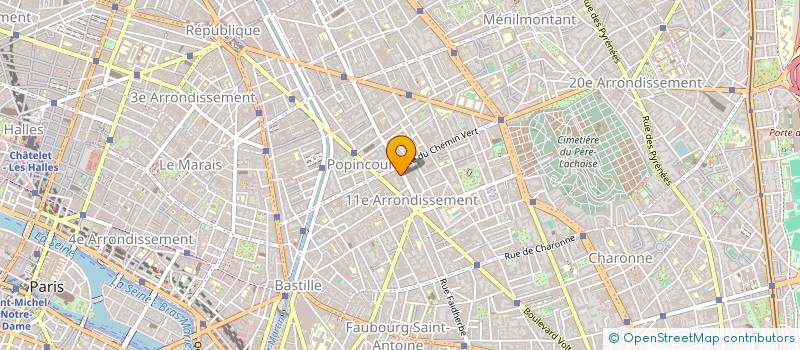 localisation de l'entreprise MAISON BERSIA  PARIS