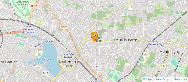 localisation de l'entreprise MAISON BERT  MONTMORENCY