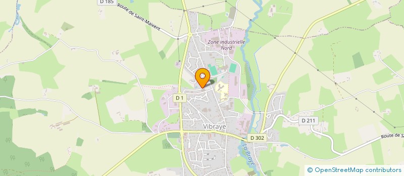 localisation de l'entreprise MAISON BESLU à VIBRAYE