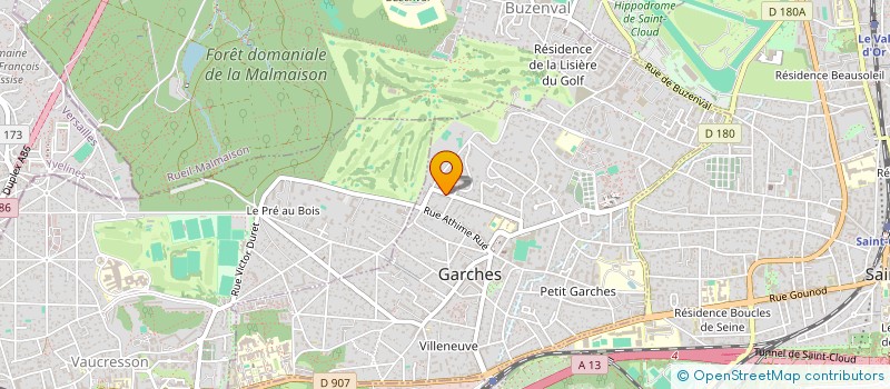 localisation de l'entreprise MAISON BEYELER DEPUIS 1947 à GARCHES