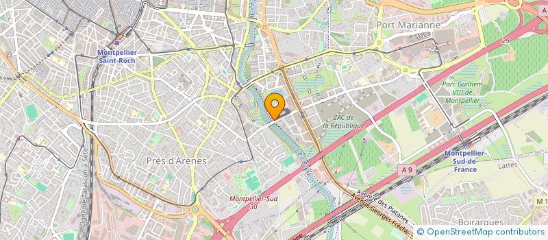 localisation de l'entreprise MAISON BHOP  MONTPELLIER