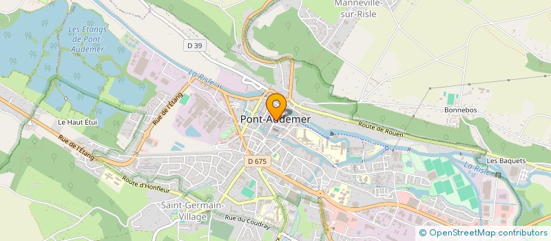 localisation de l'entreprise MAISON BIGOT-FOUQUE à PONT-AUDEMER