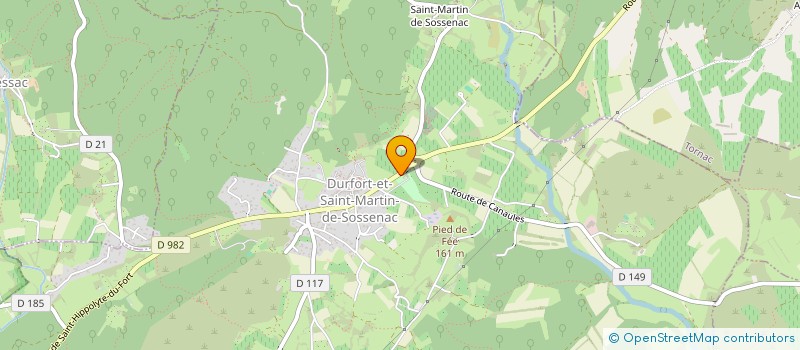 localisation de l'entreprise MAISON BLANC SENTHILLE à DURFORT-ET-SAINT-MARTIN-DE-SOSSENAC