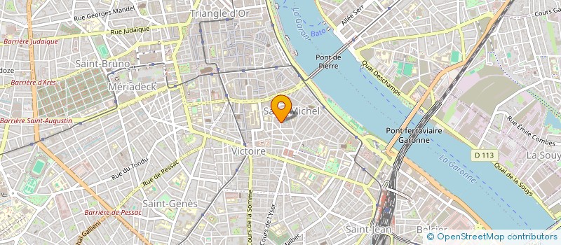 localisation de l'entreprise MAISON BLANCA  BORDEAUX