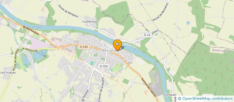 localisation de l'entreprise MAISON BLANCHAN  BUZET SUR TARN