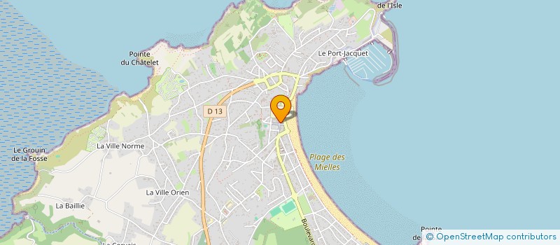 localisation de l'entreprise MAISON BLANCHE à SAINT-CAST-LE-GUILDO