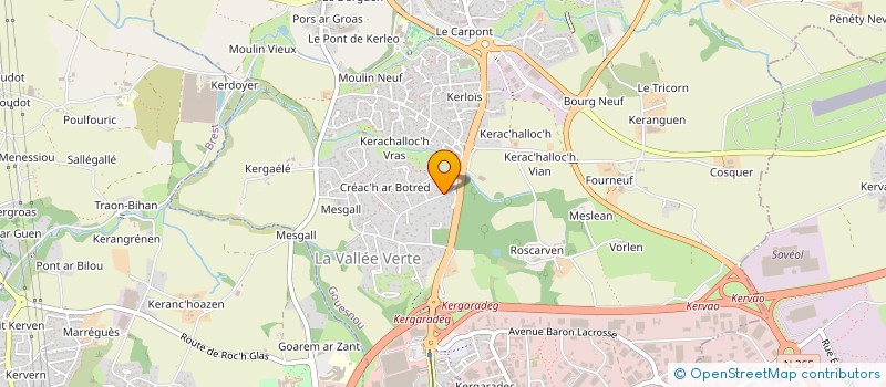 localisation de l'entreprise MAISON BLANCHE  GOUESNOU