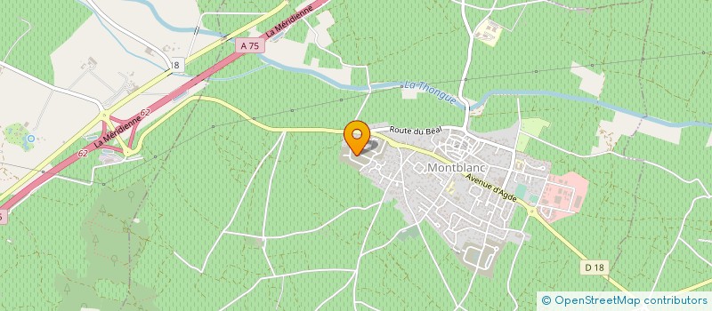 localisation de l'entreprise MAISON BLANCOTON à BEZIERS
