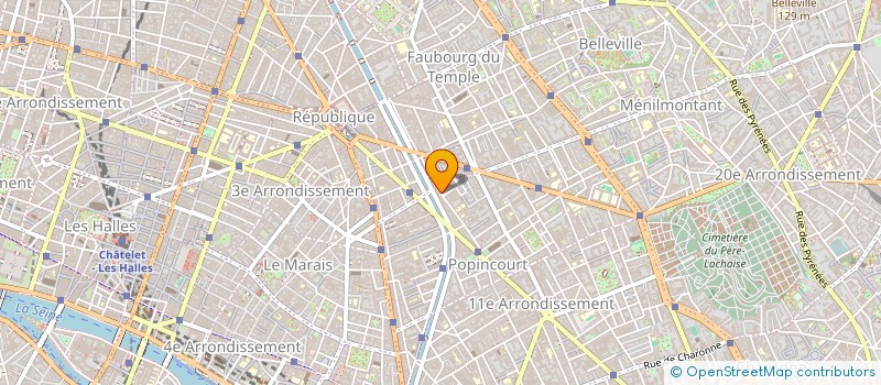 localisation de l'entreprise MAISON BLEUE CULTURE  PARIS