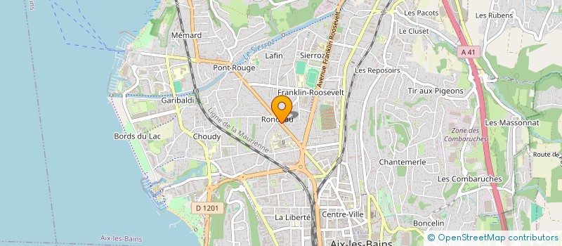 localisation de l'entreprise MAISON BLISS BY MARINE à AIX-LES-BAINS