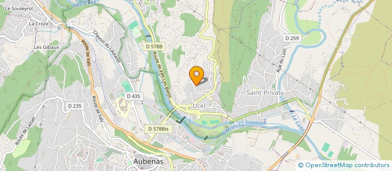 localisation de l'entreprise MAISON BLONDIN  UCEL