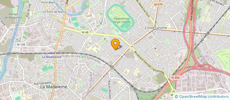 localisation de l'entreprise MAISON BOCHARD à MARCQ-EN-BARŒUL