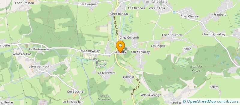 localisation de l'entreprise MAISON BOCHATON à SAINT-PAUL-EN-CHABLAIS