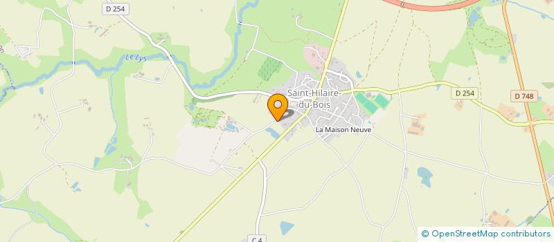 localisation de l'entreprise MAISON BOCHICA à LYS-HAUT-LAYON