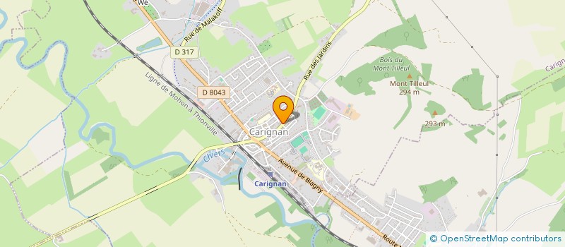 localisation de l'entreprise MAISON BOHAND NAGEL  CARIGNAN