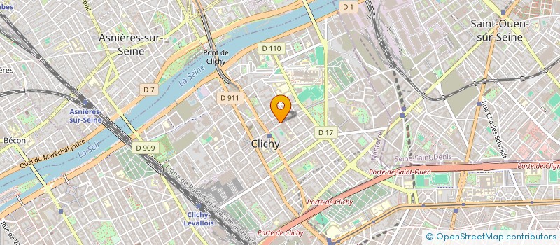 localisation de l'entreprise MAISON BOMBANCE à CLICHY