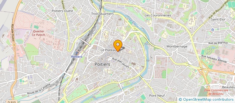 localisation de l'entreprise MAISON BONCENNE  POITIERS