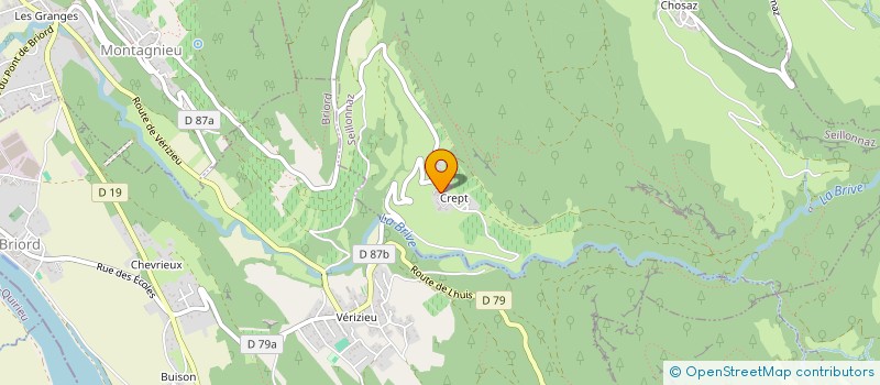 localisation de l'entreprise MAISON BONNARD à SEILLONNAZ