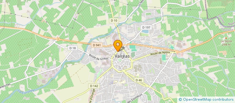 localisation de l'entreprise MAISON BONNEL à VALREAS