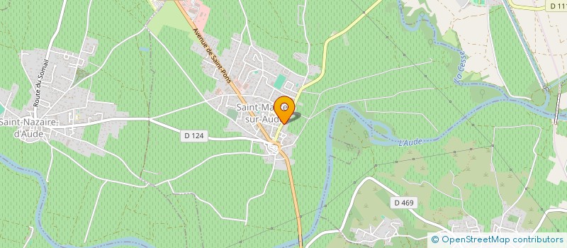 localisation de l'entreprise MAISON BONNET  SAINT-MARCEL-SUR-AUDE