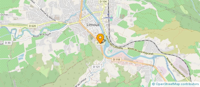 localisation de l'entreprise MAISON BOR à CARCASSONNE
