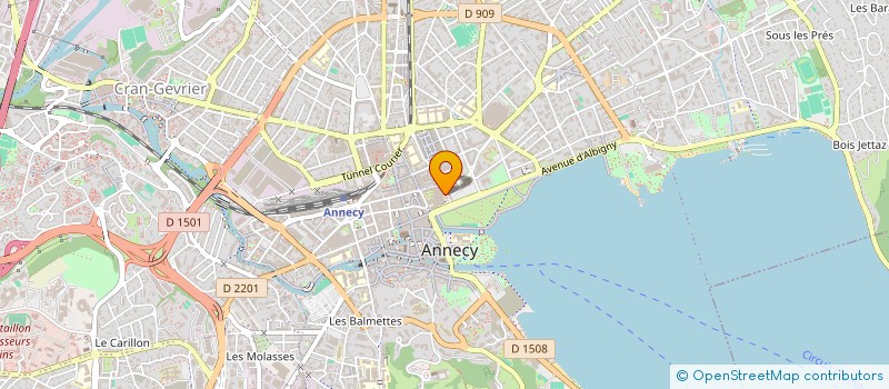 localisation de l'entreprise MAISON BOSC  ANNECY