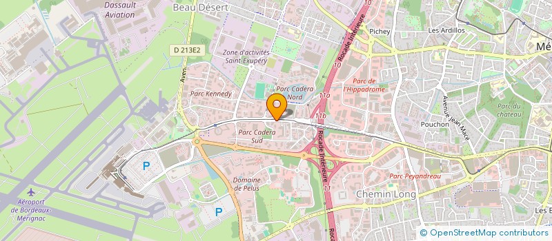 localisation de l'entreprise MAISON BOULON CONSTRUCTION  MERIGNAC