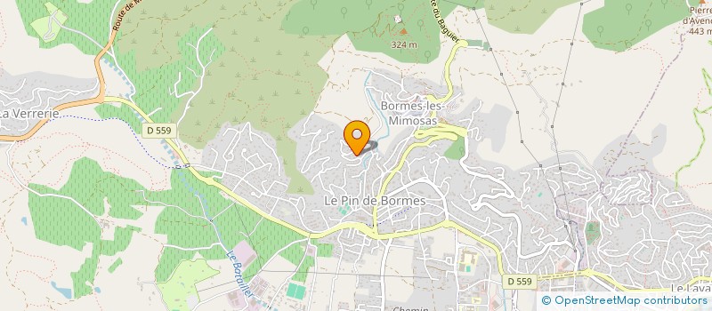 localisation de l'entreprise MAISON BOURGEOIS  BORMES-LES-MIMOSAS