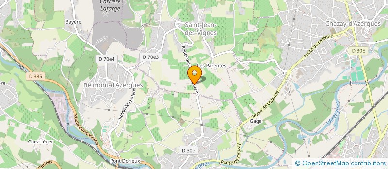 localisation de l'entreprise MAISON BOUTEILLE  SAINT-JEAN-DES-VIGNES