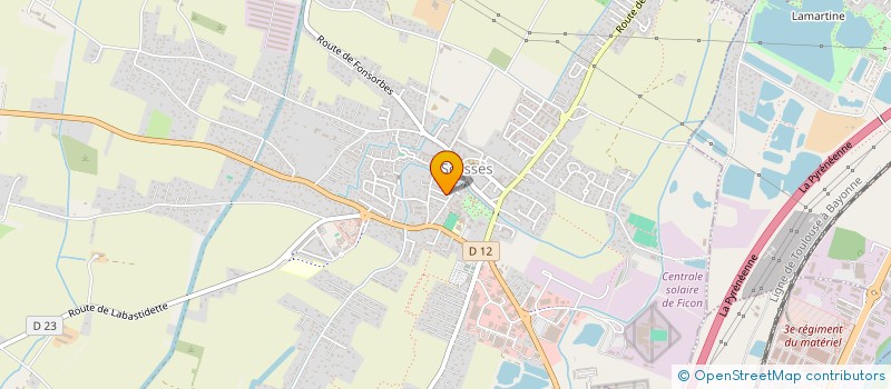 localisation de l'entreprise MAISON BOUYER  LAMASQUERE