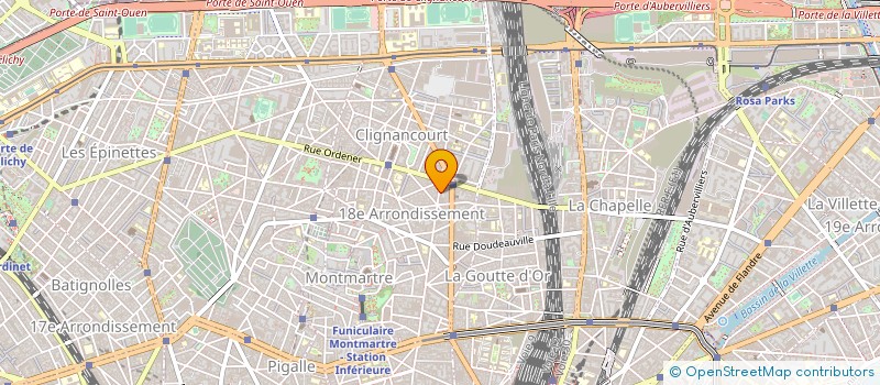localisation de l'entreprise MAISON BRAIN à PARIS