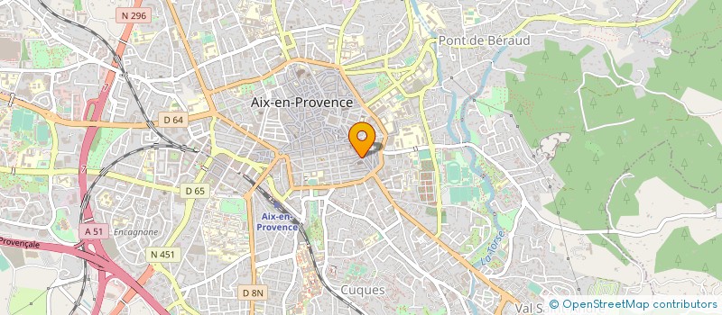 localisation de l'entreprise MAISON BREMOND 1830 à AIX EN PROVENCE