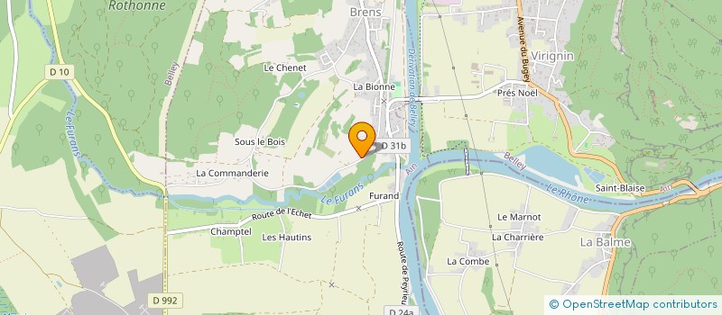 localisation de l'entreprise MAISON BRENS  BRENS