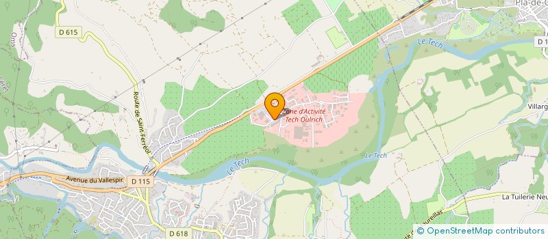 localisation de l'entreprise MAISON BRIERE  CERET