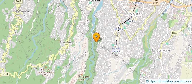 localisation de l'entreprise MAISON BUNGALOW KIT  SAINT-DENIS