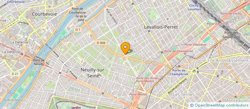 localisation de l'entreprise MAISON BUOT à NEUILLY-SUR-SEINE