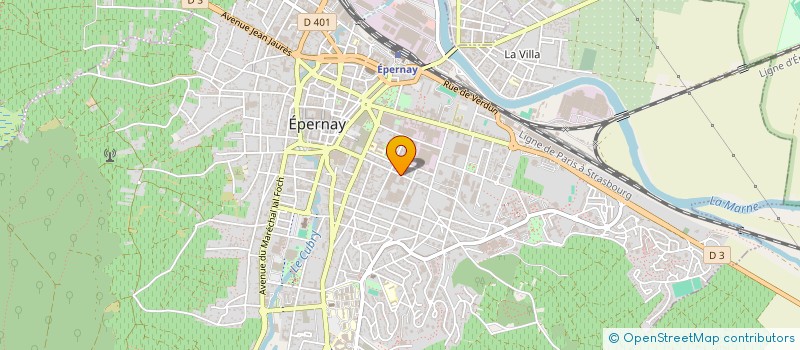 localisation de l'entreprise MAISON BURTIN DEPUIS 1933 à EPERNAY