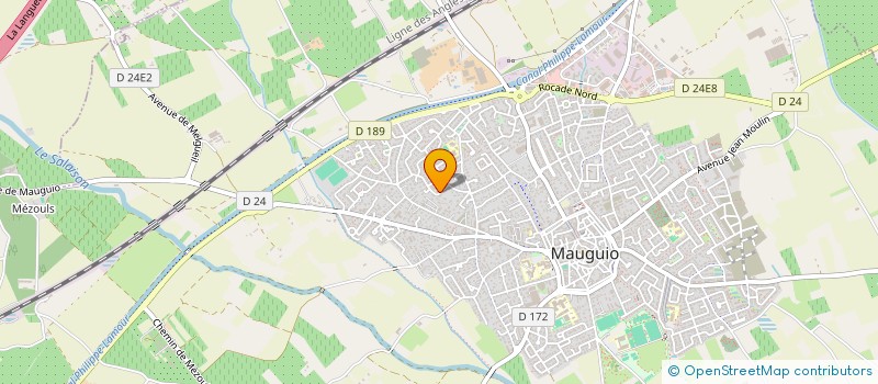 localisation de l'entreprise MAISON C&S  MAUGUIO