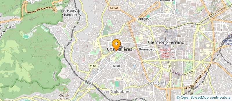 localisation de l'entreprise MAISON C2  CHAMALIERES