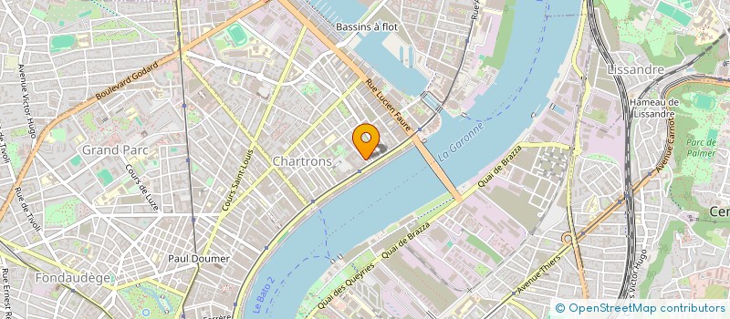 localisation de l'entreprise MAISON CABARET  BORDEAUX