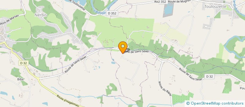 localisation de l'entreprise MAISON CABIRO  NERBIS