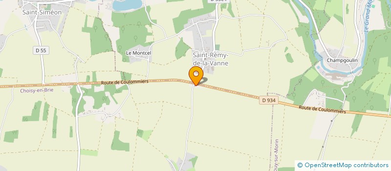 localisation de l'entreprise MAISON CADINE  CHOISY-EN-BRIE