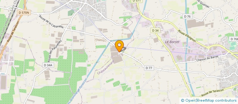 localisation de l'entreprise MAISON CAILLOUX BIO à ROGNONAS