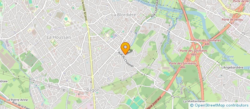 localisation de l'entreprise MAISON CALICE  REZE