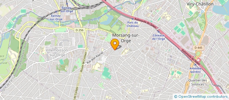 localisation de l'entreprise MAISON CAMELIA  MORSANG-SUR-ORGE