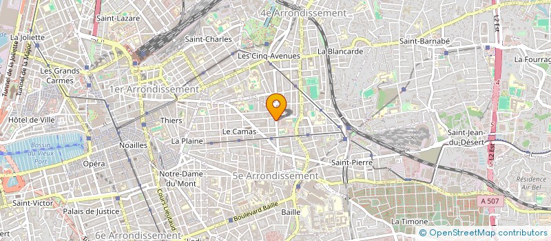 localisation de l'entreprise MAISON CAMILLE à MARSEILLE