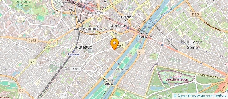 localisation de l'entreprise MAISON CAMOUS  PUTEAUX